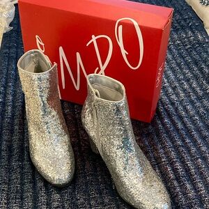 Impo silver glitterer boots